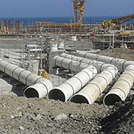 Chemical Service and Water Service Piping